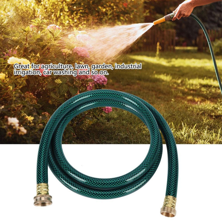 TOMTOP JMS Flexibler PVC Gartenschlauch G1 DN25 in Grün für Landwirtschaft, Rasen und Wasserbewässerung - Bild 3