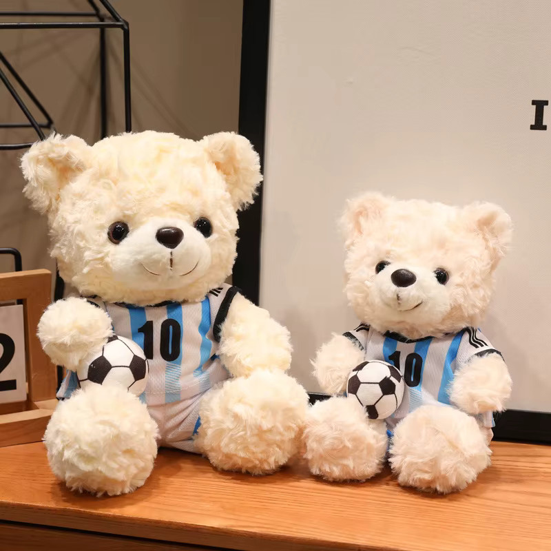BOOKFONG Fußball-Bär, Plüschtier, mit Trikot - Bild 2