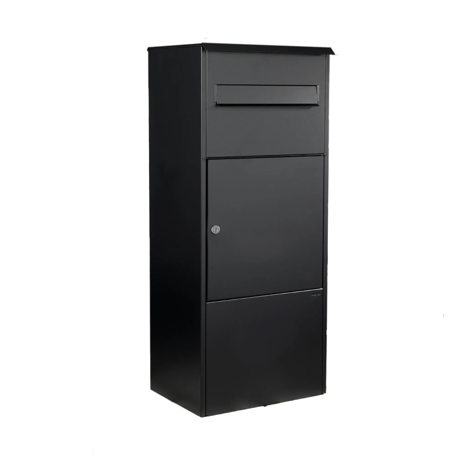 MEFA Paketkasten Oak in Schwarz B: 100,9 cm, T: 42,1 cm, H: 34,3 cm - Bild 2