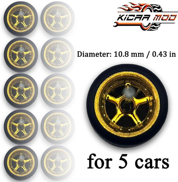 Räder, 5 Sets für 5 Autos - Bild 1