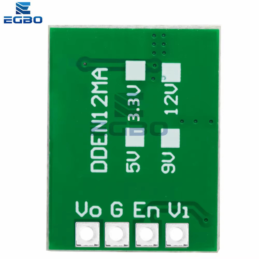 EGBO DC-DC-Aufwärtswandlermodul mit Aktivierungsfunktion in Grün, Eingang 2,3 V bis 5 V, Ausgang 3,3 V bis 12 V - Bild 3