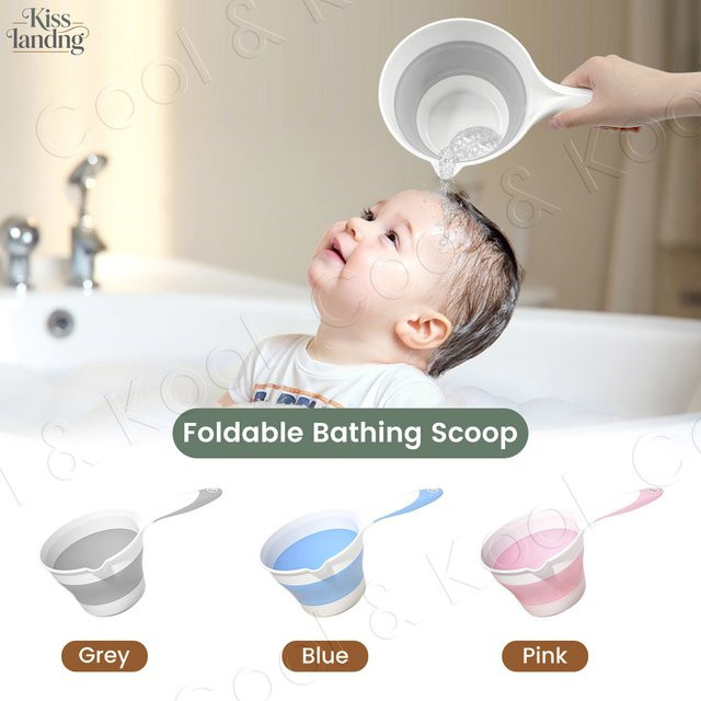Kisslanding Baby-Badespülbecher, grau, Kinder - Bild 1