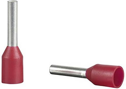 Schneider Electric DZ5CE010 Aderendhülse 1mm² in Rot, 1000 Stück - Bild 1