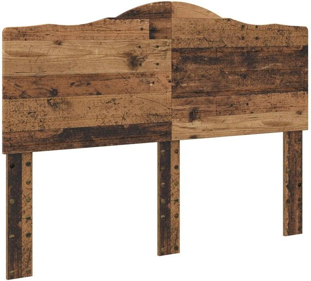 vidaXL Kopfteil aus Holzwerkstoff in Altholz-Optik, Braun, Breite: 160 cm - Bild 1