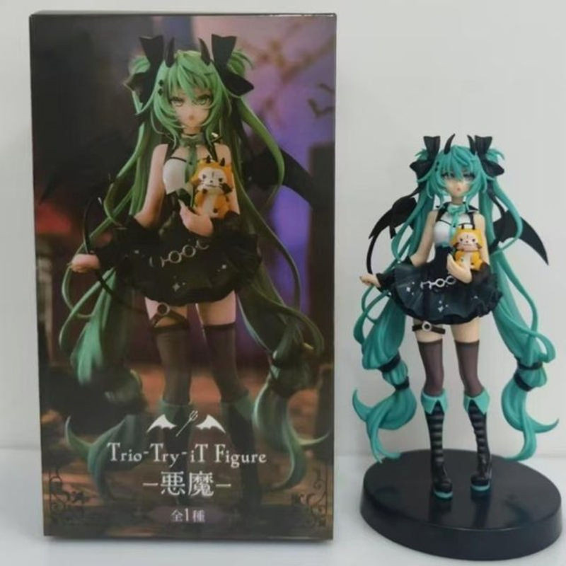 Hatsune Miku Kleine Teufel Actionfigur von Fashnics in Multicolor, PVC Modell für Schreibtisch und Otaku-Sammler - Bild 1