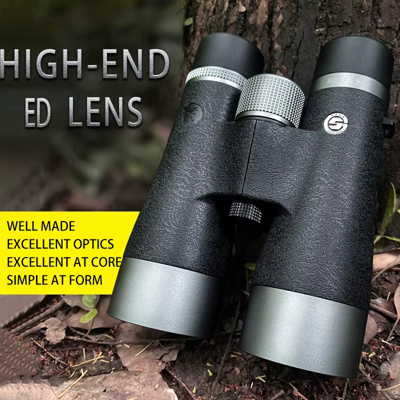 SAGA Dual ED Lens Fernglas in Schwarz für Jagd, Camping und Vogelbeobachtung 10x50 oder 12x50 - Bild 2