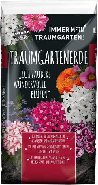 OBI Living Garden Traumgartenerde mit Wasserspeicher, 45 l - Bild 1