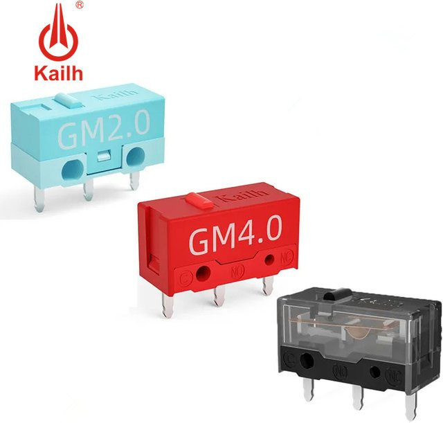 Kailh Gaming Maus-Mikroschalter GM2.0 GM4.0 GM8.0 zum Austausch für Computermäuse links und rechts - Bild 1