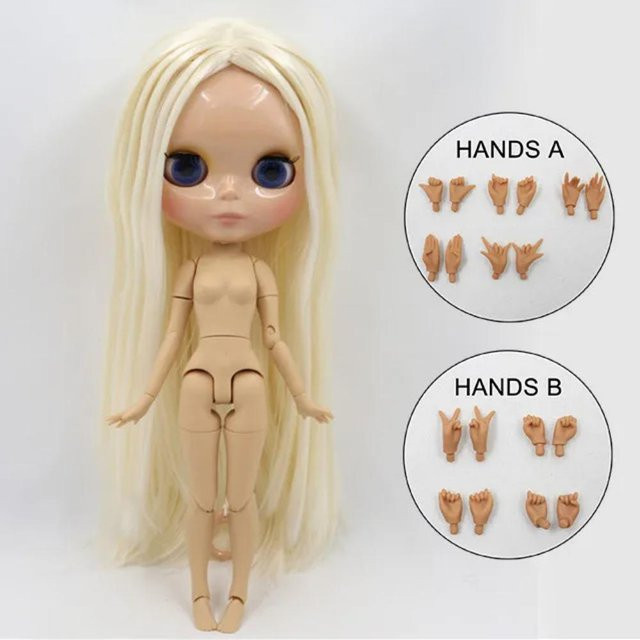 ICY DBS Blyth Puppe, 1/6 BJD, gebräunte Haut, glänzendes Gesicht, 30cm - Bild 1