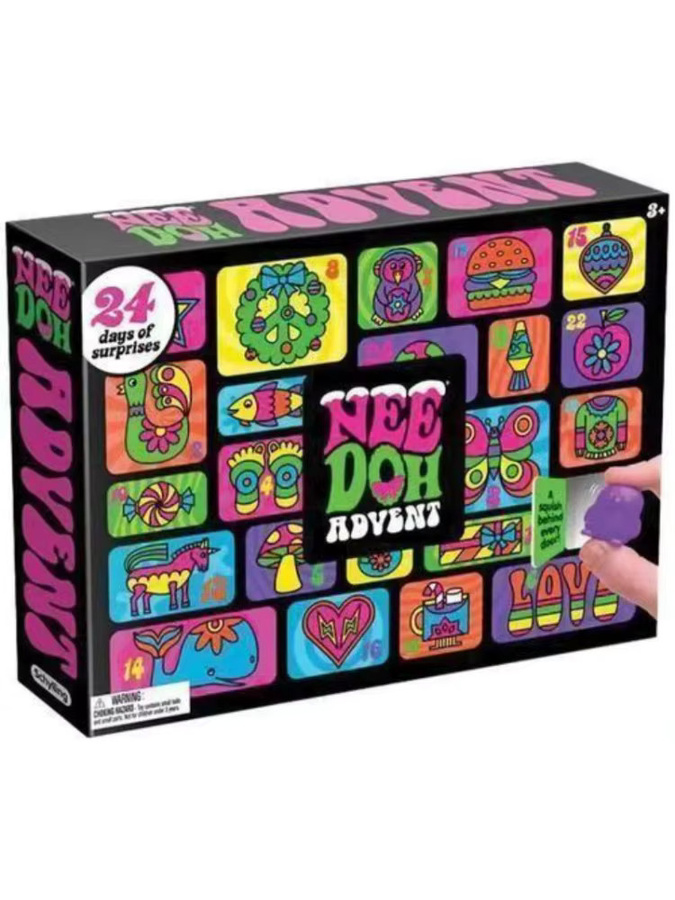 Needoh Adventskalender 2026 Ned Advent Feiertags-Quetschspielzeug Höhlen-Blindbox - Bild 3