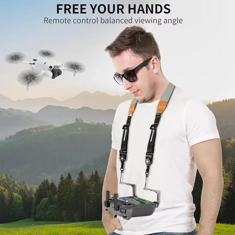RCSTQ Balance Strap System für DJI RC und RC 2 Fernbedienungen sowie DJI Mini 3 Pro, Mini 4 Pro und Air 3 Zubehör - Bild 3