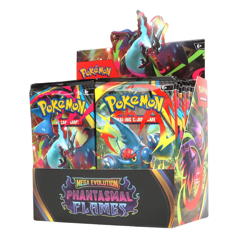 Pokémon Mega Evolution Phantasmal Flames Booster Box, 36er-Pack, ab 6 Jahren - Bild 2