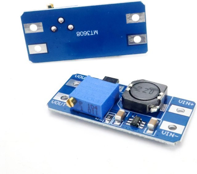 MT3608 DC-DC Boost Converter Leistungsmodul 2A 2V-24V auf 5V/9V/12V/28V in Blau für Arduino - Bild 1