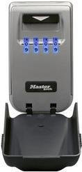 Master Lock Select Access elektronischer Schlüsseltresor mit beleuchteten Zahlenrädern zur Wandmontage in Schwarz-Grau - Bild 1
