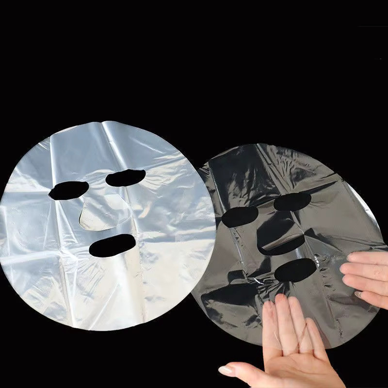 Einweg-Gesichtsmaske aus Kunststoff, transparent, Unisex - Bild 1
