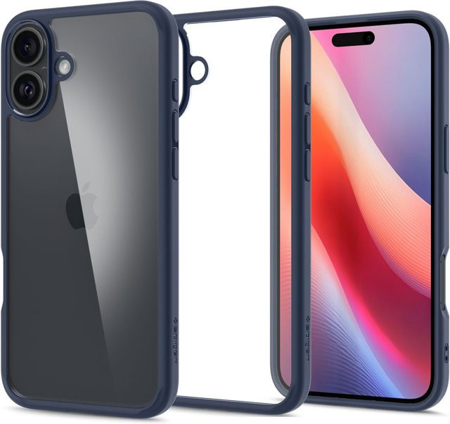 Spigen Ultra Hybrid Schutzhülle für Apple iPhone 16 in Marineblau - Bild 1