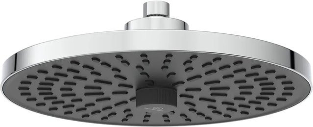 Ideal Standard Overhead-Regenbrause in Chrom mit 2 Funktionen, rund und anti-kalk - Bild 1