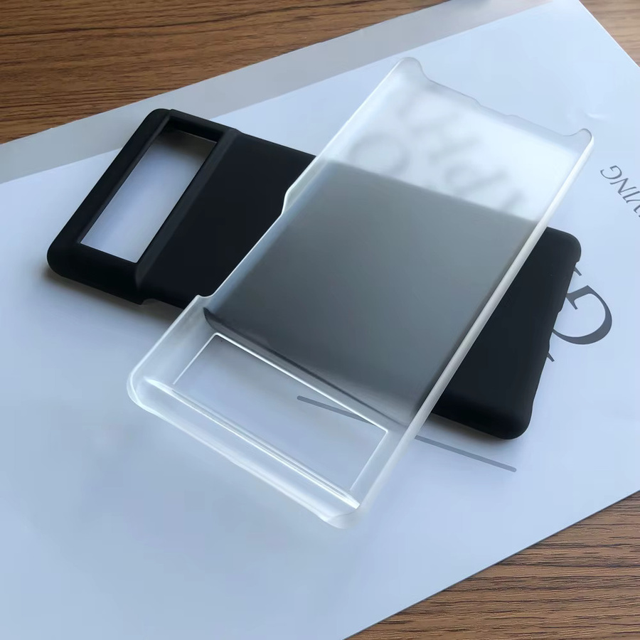 Matte Hartschalen-Handyhülle für Google Pixel 9 Pro, 8, 7 Pro, 6a, 6 Pro, 10, 11 – Ultradünne PC-Rückseitenhülle in Transparent mit Anti-Fingerabdruck-Schutz - Bild 2