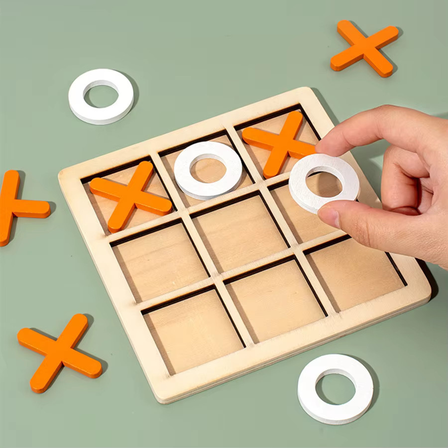 Dusan Wood Mini Schach, Holz Spielzeug, Tiere, Bunt / Mehrfarbig - Bild 2