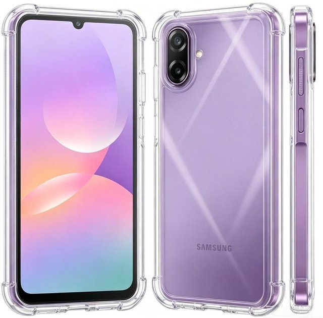Transparente Silikon Handyhülle für Samsung Galaxy M17 und M17E - Bild 1