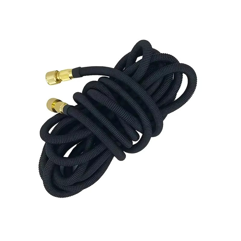 Flexible Erweiterbare Gartenschlauch-Spritzpistole mit Hochdruck-Düse und langer Stange in Schwarz - Bild 4