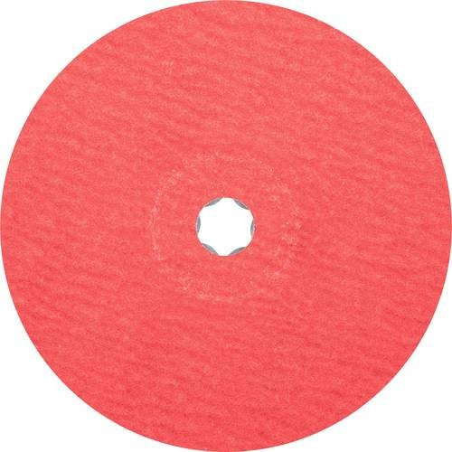 PFERD COMBICLICK Keramikkorn Fiberscheibe CO-COOL50 für Edelstahl, Rot, Durchmesser: 180 mm - Bild 1