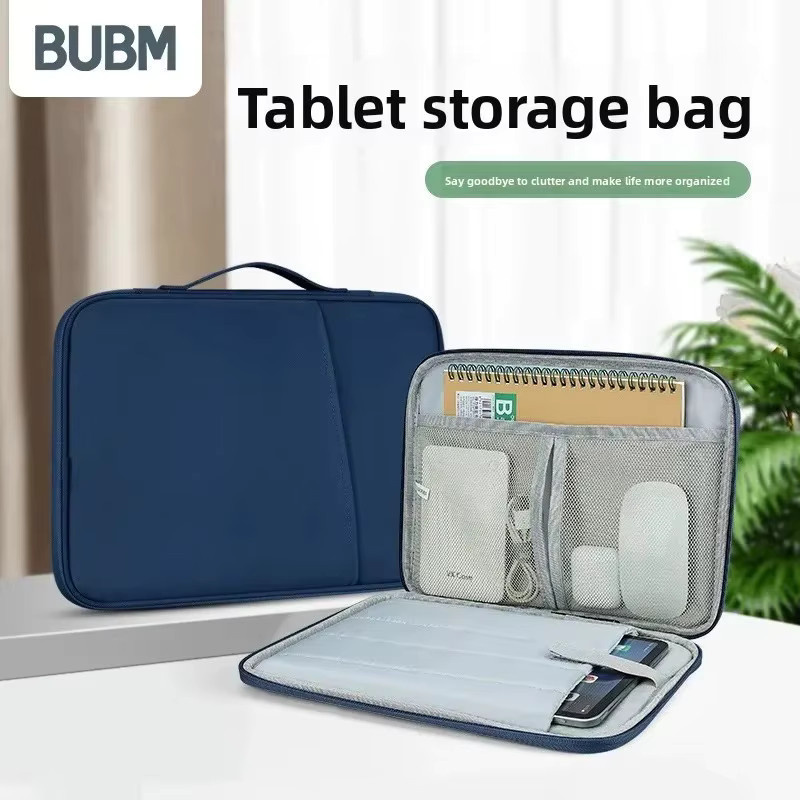 Multifunktionaler Dokumenten-Organizer Padfolio als Business-Halter und iPad-Tasche mit Reißverschluss in Pink oder Blau, B/H/T: 29 x 23 x 2 cm - Bild 6