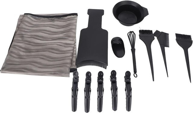 Koogeelife Haarfärbe-Set, 16-teilig, Schwarz, Damen - Bild 1