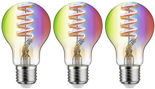 Paulmann LED-Leuchtmittel E27 RGBW im Vintage-Design, dimmbar mit ZigBee, Gold/Multicolour - Bild 1