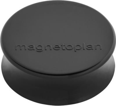 Magnetoplan Ergo-Magnete Large, schwarz, 10er Pack - Bild 3