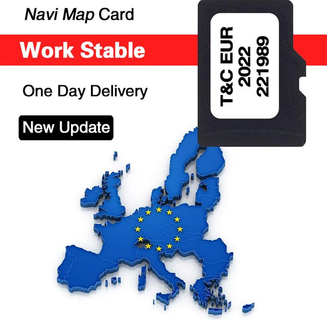 Touch&Connect Navigationssystem Update Karte EU Türkei 2022 für Opel Corsa Antara Zafira mit Navinesa MicroSD GPS Navigation Karte - Bild 1