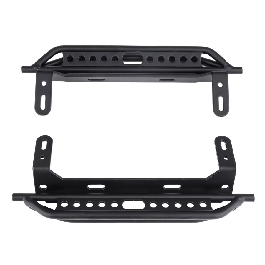 HobbyPark Metall-Seitenstufen-Trittbretter Fußplatte, Schwarz - Bild 6