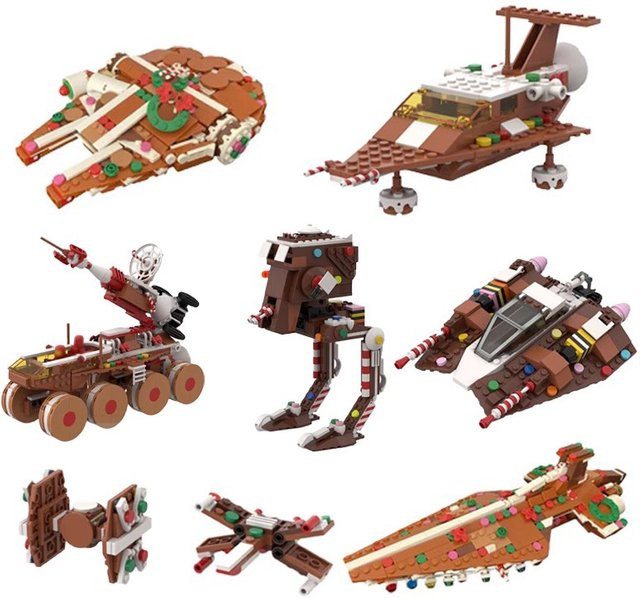 LEGO Star Wars Walker Snowspeeders, Bausteine - Bild 1
