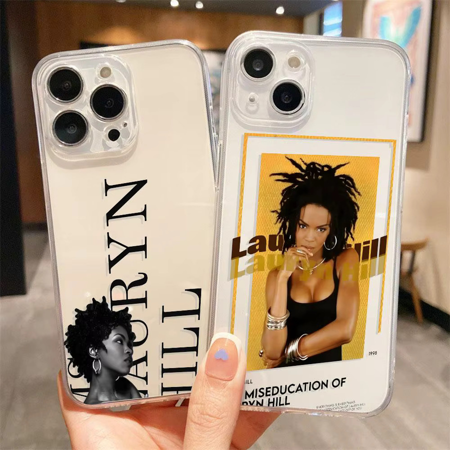 L-LaurynS H-HillS Luxuriöse Handyhülle aus transparentem TPU für iPhone 11 12 13 14 15 16 17 Pro Max, stoßfest und anti-vergilbend - Bild 3