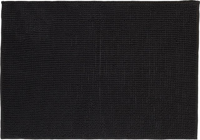 Badematte Nelly von Modern Living in Schwarz, B/T: 60 x 90 cm - Bild 1