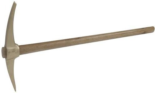 KS Tools 963.9621 Kreuzhacke aus Holz und Messing in Braun - Bild 1