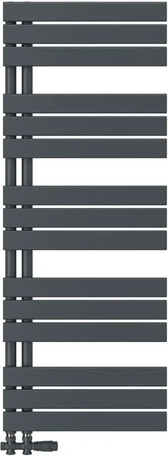 Emke Badheizkörper Handtuchwärmer in Anthrazit mit 695W, B/H: 50 x 130 cm - Bild 1