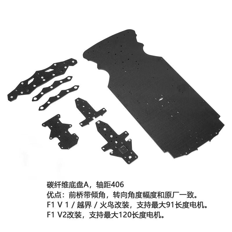 ARRMA F1 Infraction Felony 1/7 RC Car Body Shell Conversion Kit, 1:7 - Bild 3