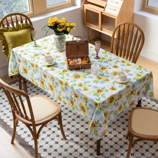 JMG Household Supplies Tischdecke mit Zitronen-Motiv, Grün, Rechteckig, Polyester, B/T: 90 x 140 cm - Bild 1