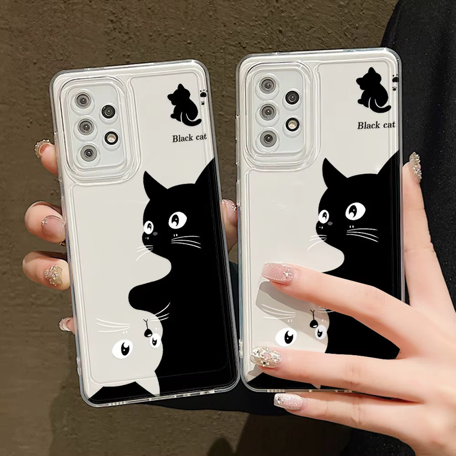 Transparente TPU Handyhülle für Samsung Galaxy A54 5G, A55, A53, A52, A35, A34, A33, S24 Ultra, S23 Plus, S22, S21, S20 FE, A32, A14, A13, A05 - Bild 4