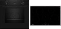 Neff BX38IB0 Backofen-Set mit Induktionskochfeld in Silber, Edelstahl und Glas, inklusive App-Control, Grill und Heißluftfunktion - Bild 1