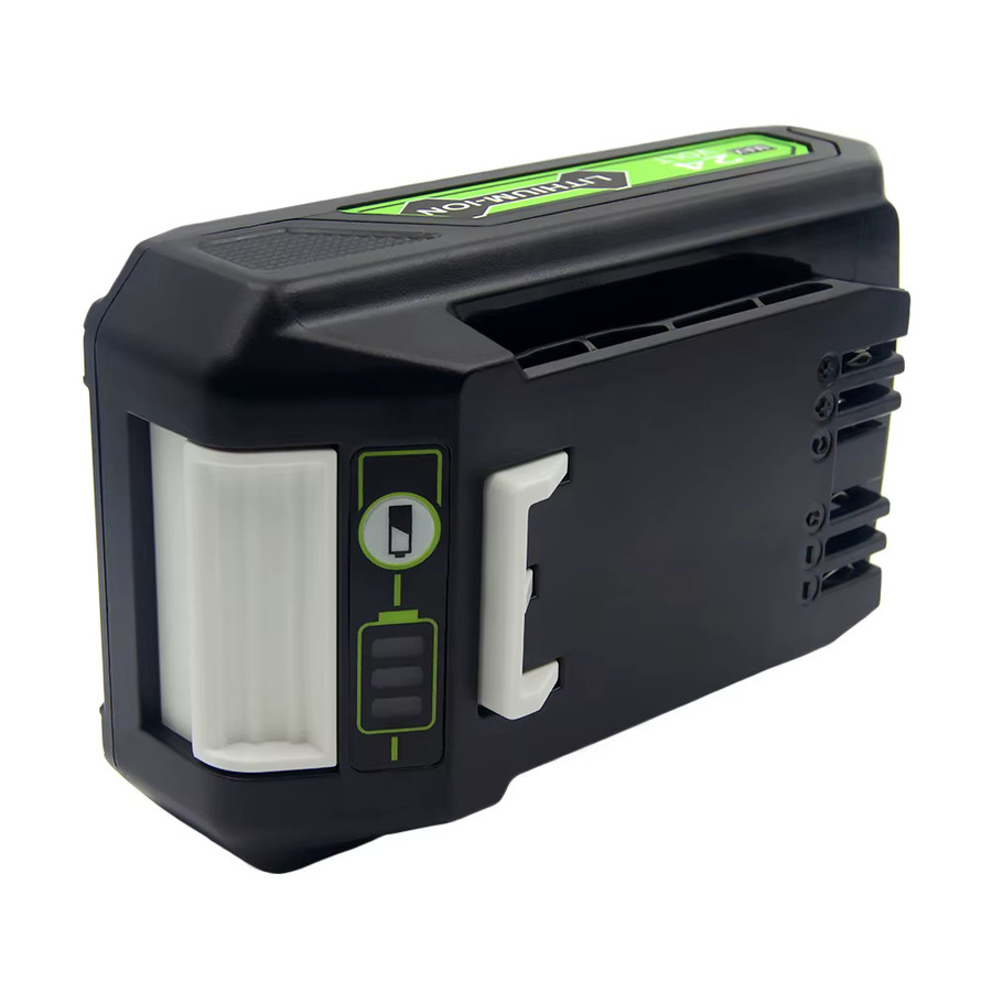 Greenworks G24B2 Lithium-Ionen-Ersatzakku 24V mit 8,0 Ah oder 4,0 Ah in Schwarz für alle Greenworks 24V-Werkzeuge - Bild 5