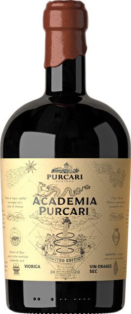 Chateau Purcari Academia Viorica 2022 Orangefarbener Wein, Moldova, 0,75 l - Bild 1