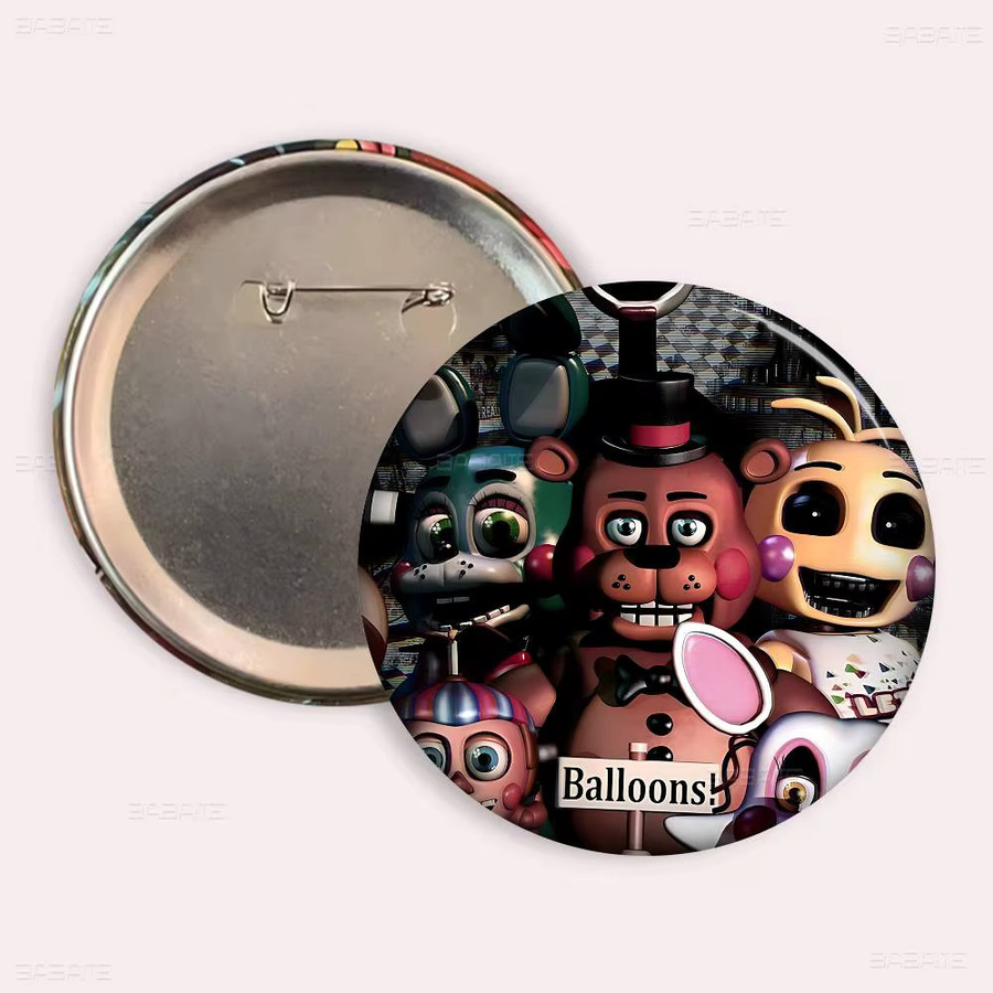 Brosche Fnaf Anime Five-Nights-At-Freddys, Unisex - Bild 3