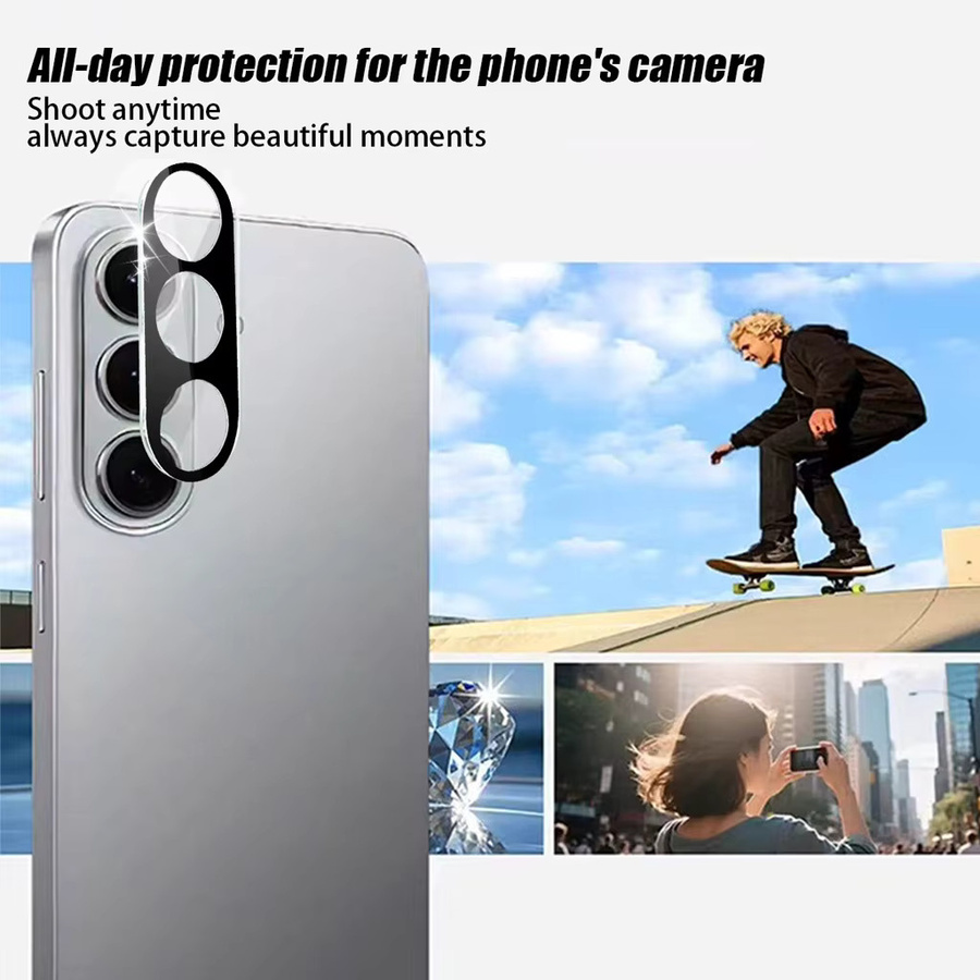 2 Stück transparente gehärtete Glas-Kameraobjektivschutzfolie für Samsung Galaxy S26 Ultra, S25, S24, A57, A37, A27, A17, A07 - Bild 3