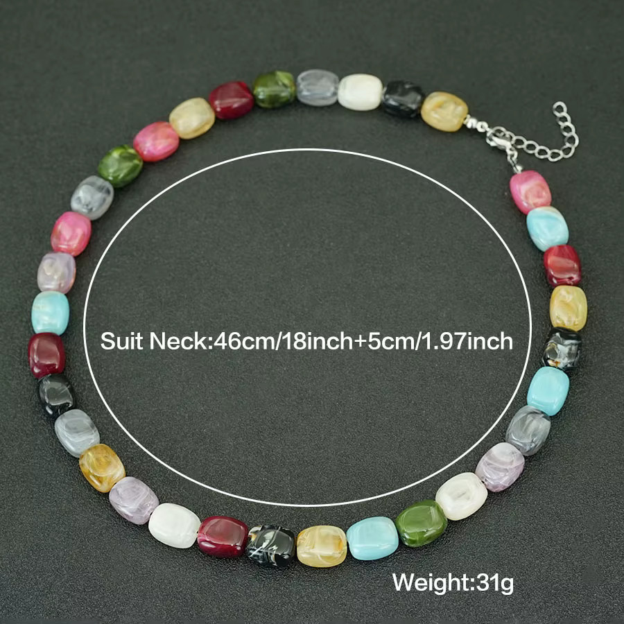 Noter Schmuckset Damen, Acrylperlen, Bunt - Bild 4