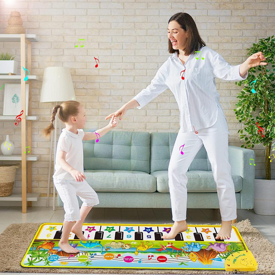 Fashnics Musikalische Klaviermatte Lernspielzeug ab 3 Jahren - Bild 2