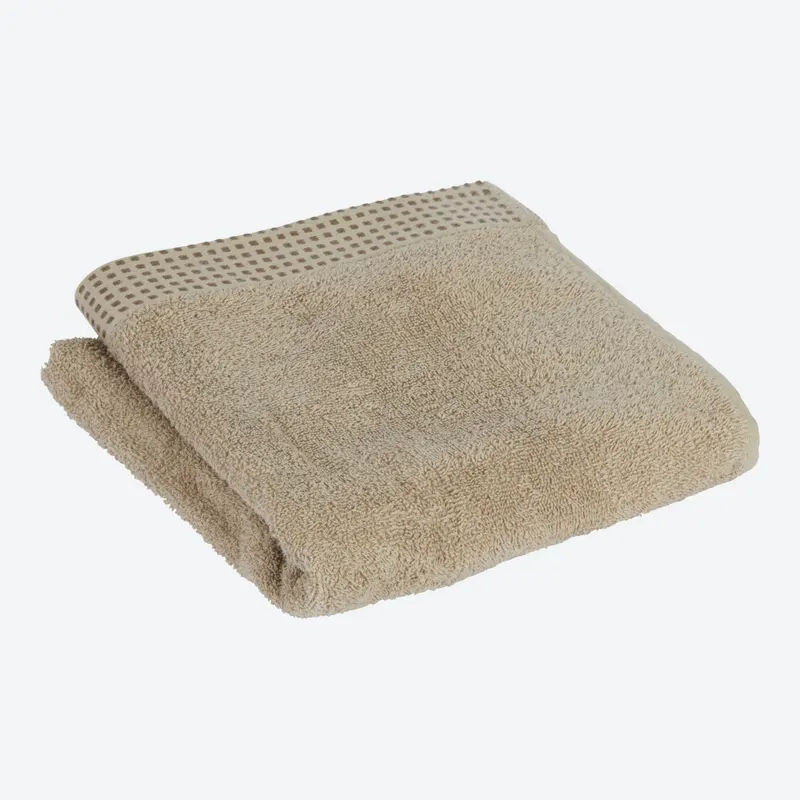 NKD Frottee-Handtuch MODERN aus 100% Baumwolle in Beige oder Braun, B: 50 cm, L: 100 cm - Bild 2