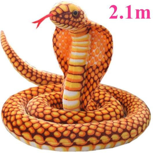 Yiran toy Kobra und Python Schlangen, Plüschtiere, ab 12 Jahren - Bild 1