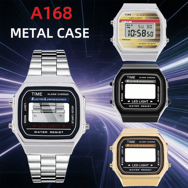 Casio Uhrenarmband Edelstahl, Silber, Herren Damen - Bild 1